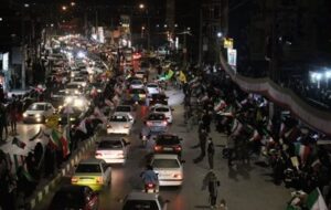 پیگیری حقوقی علیه رژیم صهیونیستی در تجمع امت انقلابی حاشیه شهر مشهد