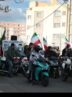 کاروان حماسی موتوری تکواندوکاران زنجان در گرامیداشت چهلم رهبر انقلاب