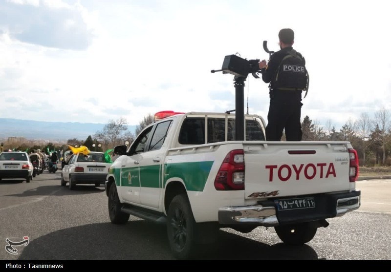 کاروان حماسی موتوری تکواندوکاران زنجان در گرامیداشت چهلم رهبر انقلاب