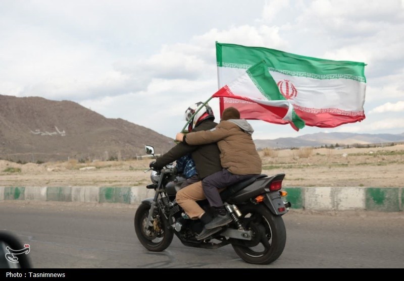 کاروان حماسی موتوری تکواندوکاران زنجان در گرامیداشت چهلم رهبر انقلاب