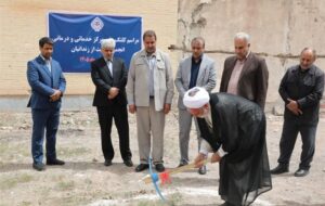 کلنگ‌زنی مرکز خدماتی و درمانی انجمن حمایت زندانیان کرمان