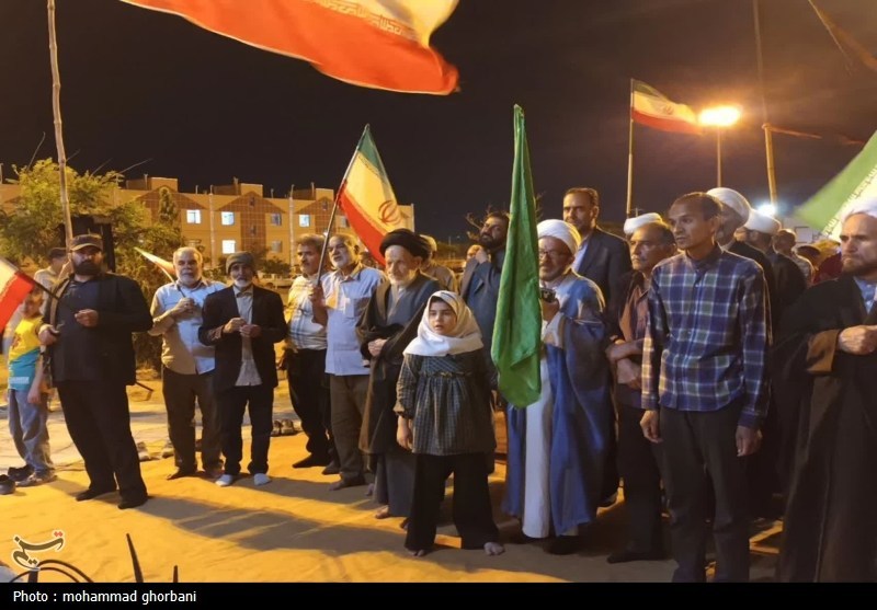 75 شب ایستادگی مردم بیرجند در میدان+عکس اخبار استان خراسان جنوبی , رهبر انقلاب , شهید , اخبار بیرجند ,
