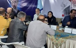 برپایی میز خدمت در موکب شهدای دولت به میزبانی میراث فرهنگی قزوین