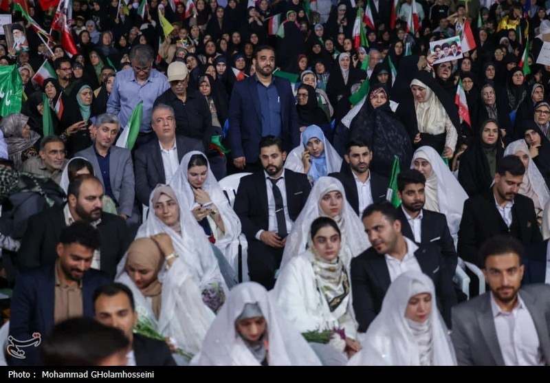 جشن پیوند 63 زوج دانشجو در اجتماع شبانه بوشهریها+تصاویر ازدواج دانشجویی , اخبار استان بوشهر , اخبار بوشهر ,