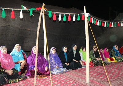 حماسه حضور بانوان بختیاری در «بُهون بختیاریها»