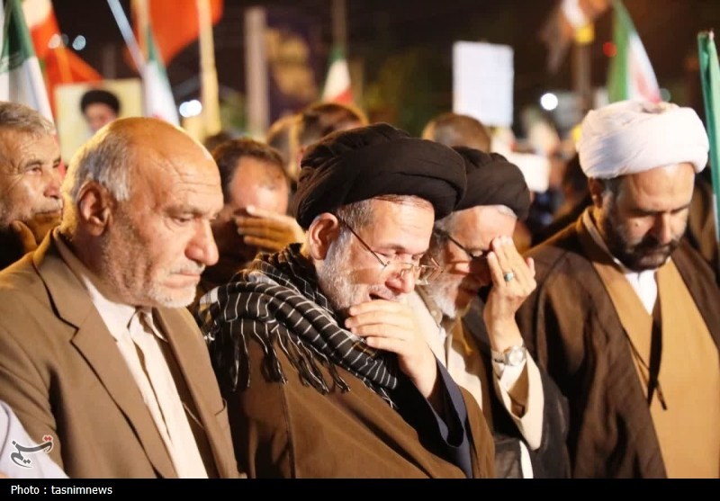 حماسهآفرینی یاسوجیها به شب هفتادوهفتم رسید+تصاویر اخبار یاسوج , شهید امام خامنه ای (ره) ,