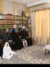 دیدار خانواده شهید لاریجانی با آیت‌الله مکارم شیرازی