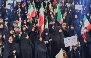 طنین «حیدر حیدر» در شب پیوند آسمانی/خراسان جنوبی ایستاده در میدان+عکس