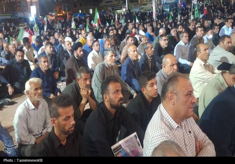 مراسم اربعین شهادت شهدای کوهسیاه برگزار شد+تصاویر اخبار کهگیلویه , شهدای مدافع وطن , جنگ رمضان ,