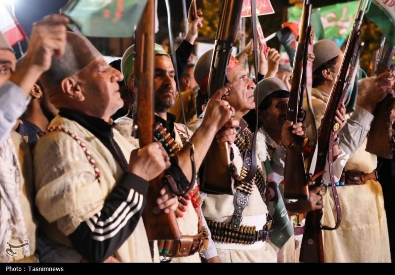 هفتاد و پنجمین شب خروش یاسوج؛ خیابان جمهوری غرق درفریاد همبستگی+تصاویر اخبار یاسوج , شهید امام خامنه ای (ره) ,