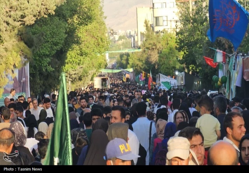 اجتماع 100هزار نفره مردم شهرکرد در شب عید غدیر+ تصویر اخبار استان چهارمحال و بختیاری , اخبار شهرکرد , غدیر خم | عید غدیر خم ,