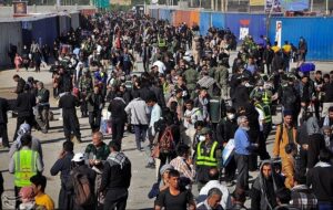 تردد 80 هزار زائر عتبات عالیات از مرز مهران از آغاز محرم