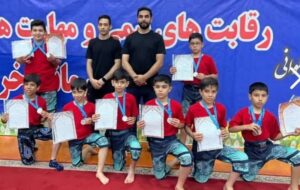 درخشش خردسالان البرزی در رقابت‌های زورخانه‌ای با کسب 10 مدال