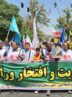 طنین لبیک یا خامنه‌ای در راهپیمایی باشکوه 15 خرداد ورامین