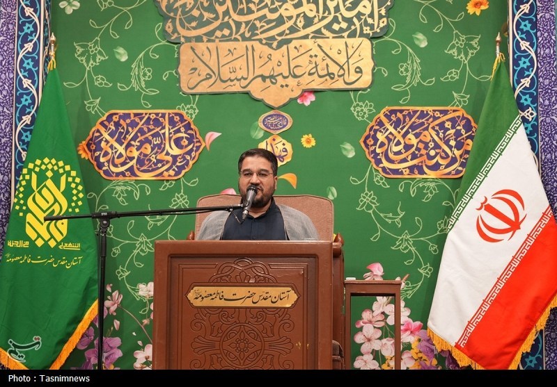 مراسم ترحیم آیتالله فیاض در حرم حضرت معصومه(س) برگزار شد+ عکس حضرت معصومه (س) , اخبار قم , رهبر انقلاب ,