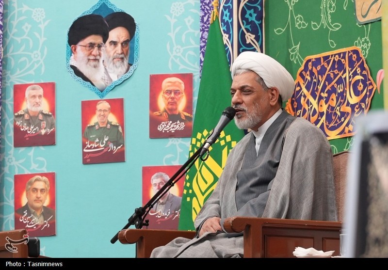 مراسم ترحیم آیتالله فیاض در حرم حضرت معصومه(س) برگزار شد+ عکس حضرت معصومه (س) , اخبار قم , رهبر انقلاب ,