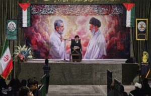مراسم نخستین سالگرد شهادت سرلشکر شهید ایزدی در قم برگزار شد+ عکس