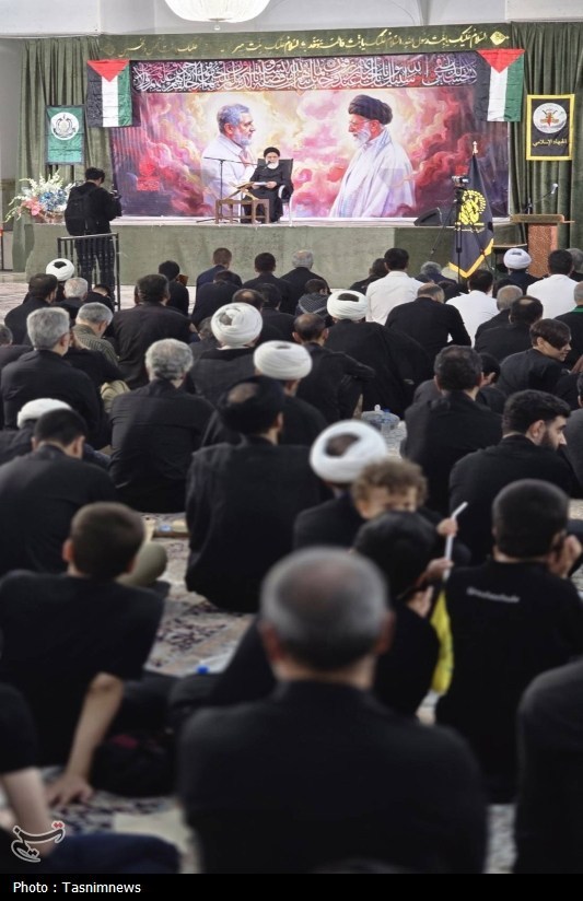 مراسم نخستین سالگرد شهادت سرلشکر شهید ایزدی در قم برگزار شد+ عکس اخبار قم , الحاج رمضان الشهید محمد سعید ایزدی , جنگ رمضان ,