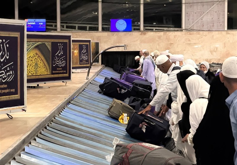 حجاج , حج تمتع , خراسان رضوی , مشهد مقدس , اخبار مشهد , فرودگاه شهید هاشمی‌نژاد , 