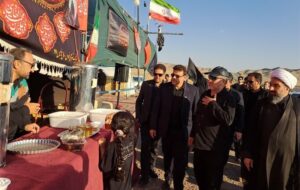 بازدید میدانی استاندار خراسان جنوبی از مسیرهای خدمت‌رسانی به زائران امام شهید