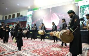 حماسه‌ای دلدادگی؛ پیوند اشک‌های حسینی و خون شهدای کار و تولید+عکس
