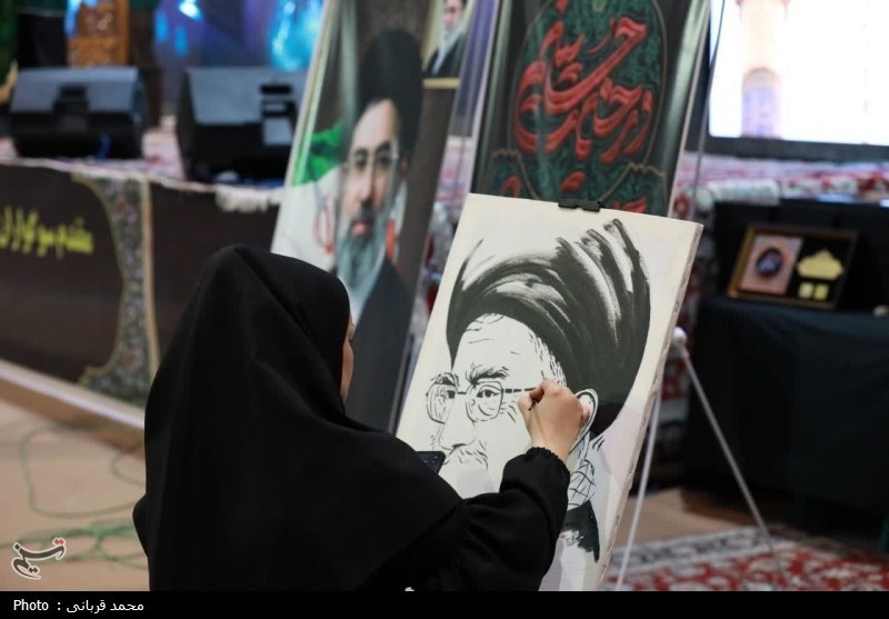 حماسهای دلدادگی؛ پیوند اشکهای حسینی و خون شهدای کار و تولید+عکس اخبار استان خراسان جنوبی , ماه محرم ,