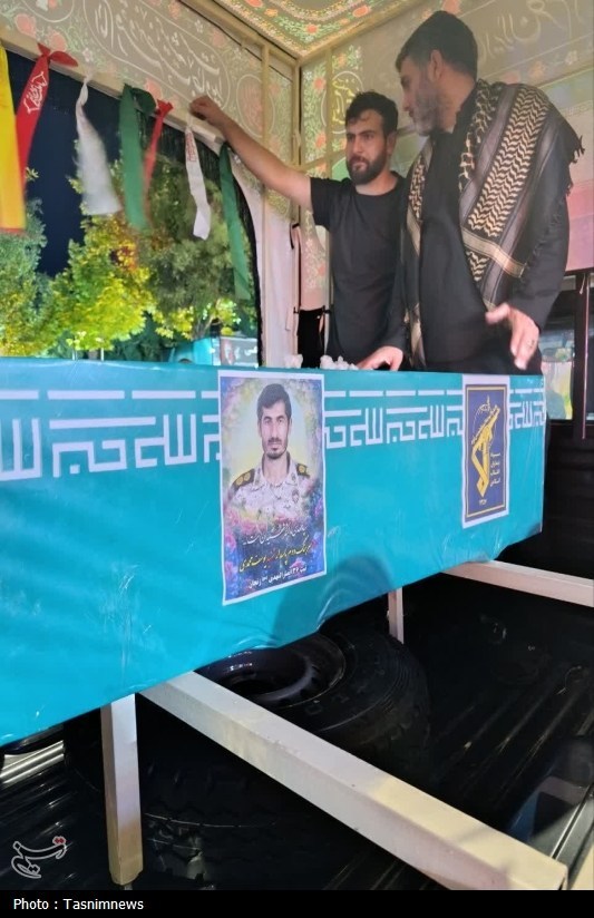 مراسم وداع با پیکر شهید سرافراز «یوسف محمدی» در زنجان برگزار شد اخبار زنجان , شهادت , حملات تروریستی ,